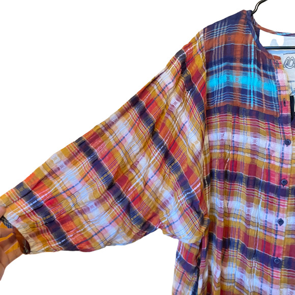 NWT Ace & Jig Luca dress in illusion Dress sz 1x - Picture 5 of 8